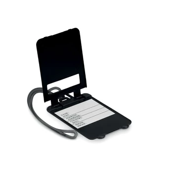 Poggyászcímke, műanyag