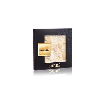 Aszú borhoz - Fehércsokoládé, kandírozott jázminszirom, kókuszforgács, mandula