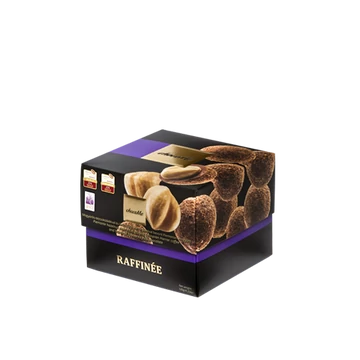 Mogyorós-tejcsokoládéval és őrölt Etióp Harrar kávéval bevont Piemonte-i mogyoró