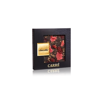 Cabernet Franc borhoz - Valrhona 66% étcsokoládé, kakaóbab töret, kandírozott rózsaszirom, aszalt vörösáfonya