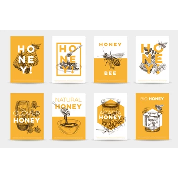 Egyedi tasakos virágméz 8-10g