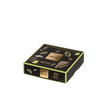 Falatnyi tejcsokoládé lapocskák sós pisztácia töltelékkel