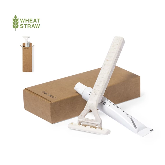 Borotválkozó szett (borotvával és borotvagéllel)