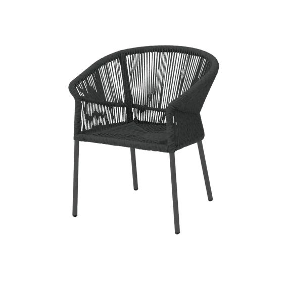 AUGUSTO ANTHRACITE Kültéri Szék