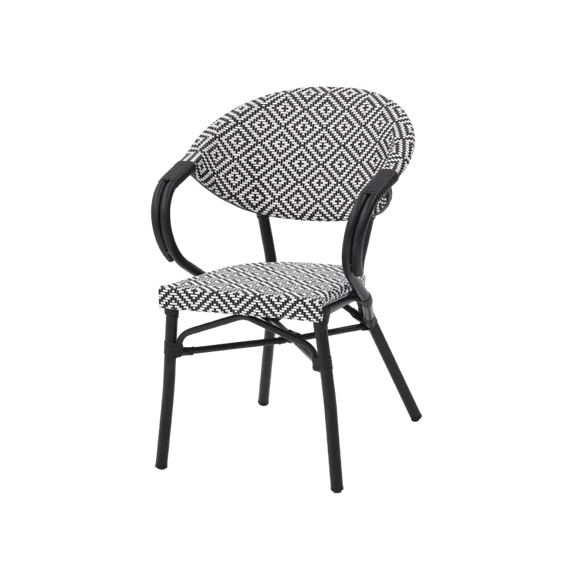 CAMILLO BLACK Kültéri Szék