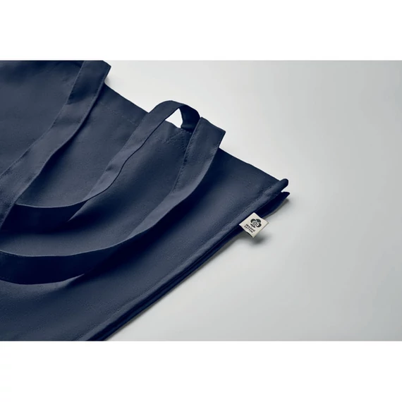 BENTE COLOUR - Biopamut bevásárlótáska 220 g - Kék