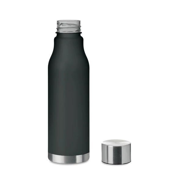 GLACIER RPET - RPET palack, 600 ml - Áttetsző Szürke