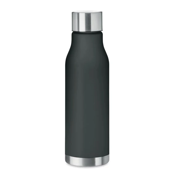 GLACIER RPET - RPET palack, 600 ml - Áttetsző Szürke