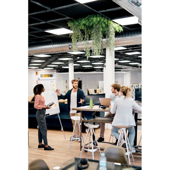 GLACIER RPET - RPET palack, 600 ml - Áttetsző Lime