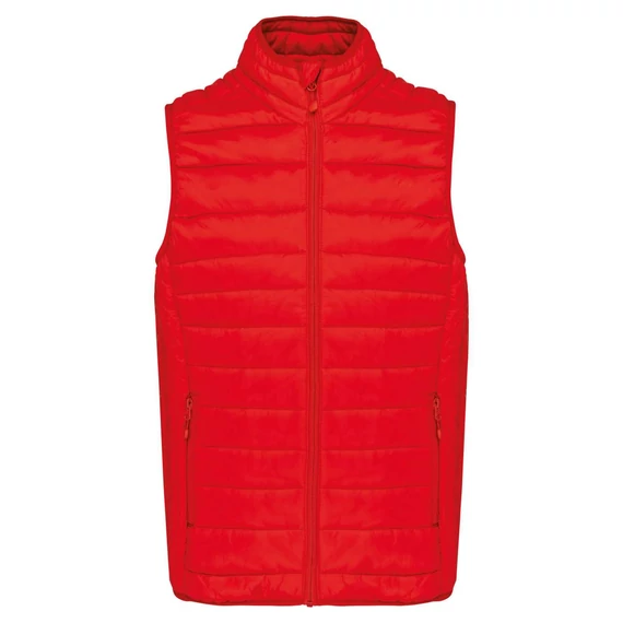 MEN’S LIGHTWEIGHT SLEEVELESS FAKE DOWN JACKET