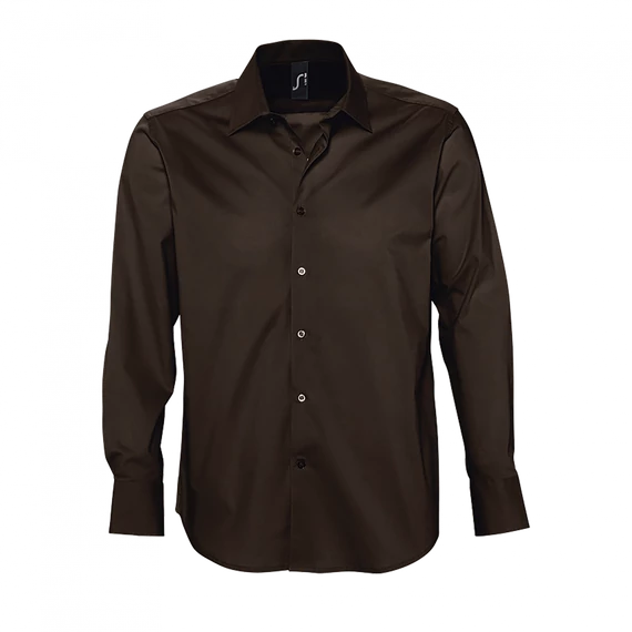 SOL'S BRIGHTON - LONG SLEEVE STRETCH MEN'S SHIRT