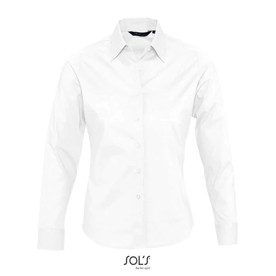 SOL'S EDEN - LONG SLEEVE STRETCH WOMEN'S SHIRT