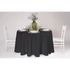 Kép 1/4 - TB100 BLACK Kör Asztal Terítő 260