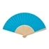 Kép 1/4 - FANNY PAPER - Bambusz legyező - Türkiz